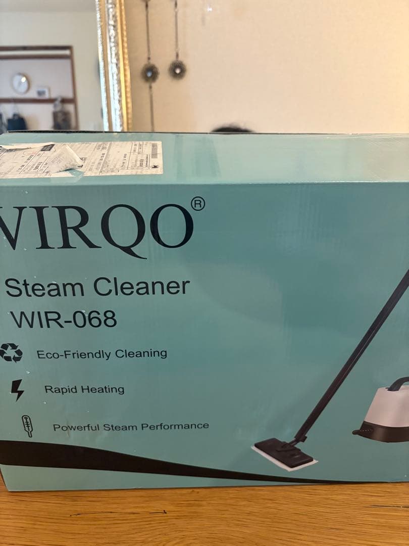 スチームクリーナー❣️24個アタッチメント付 多目的スチームモップ 150°高温