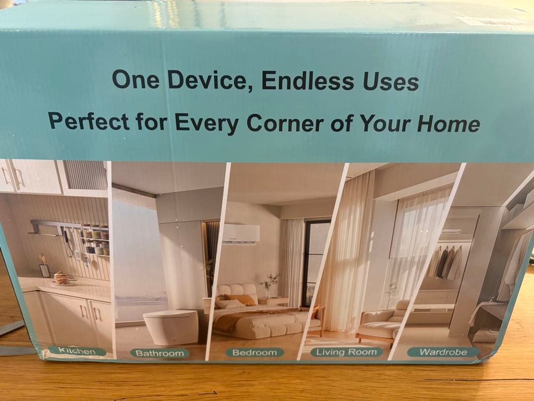 スチームクリーナー❣️24個アタッチメント付 多目的スチームモップ 150°高温