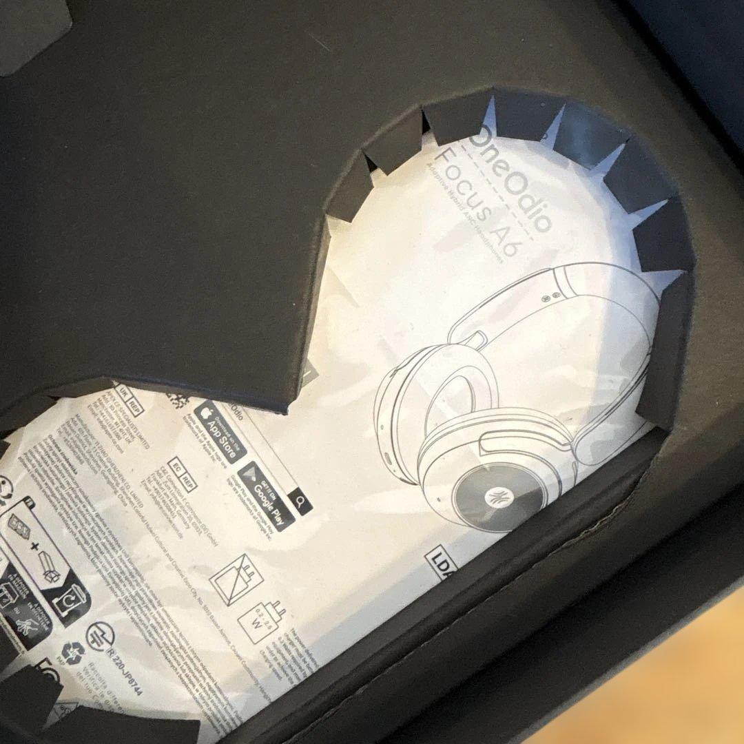 OneOdio Focus A6 ワイヤレスヘッドホン ホワイト