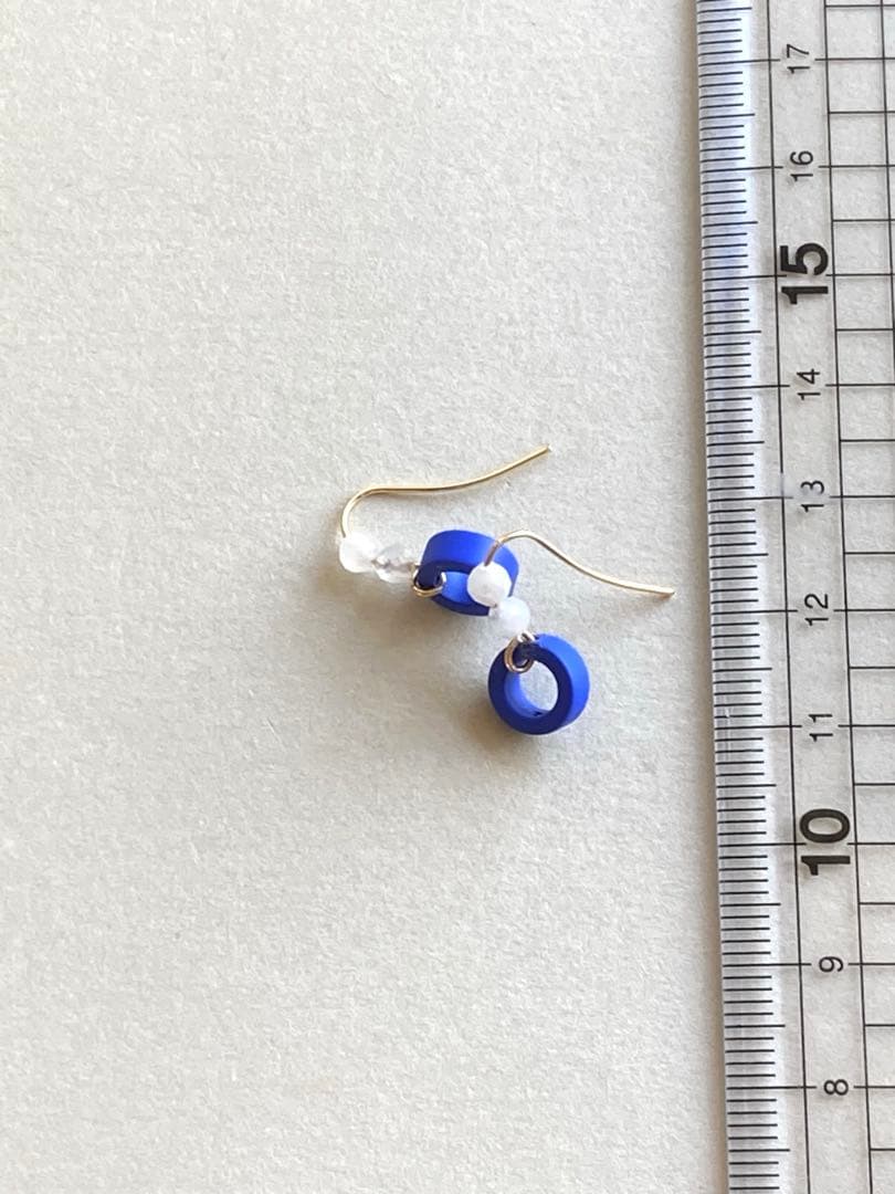 no.0502 レインボームーンストーンとコバルトのミニマム