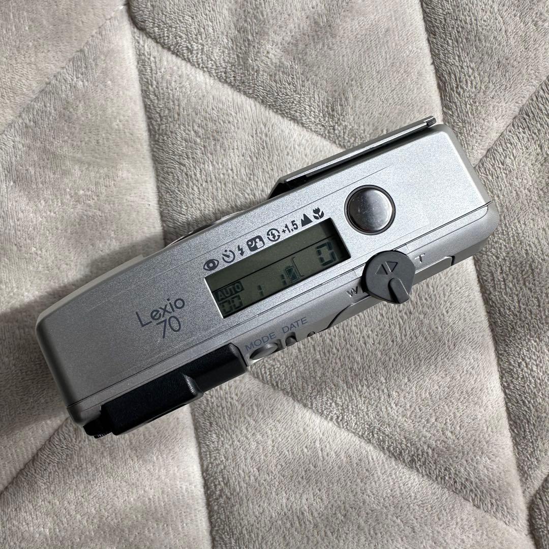 【撮影済み・美品】Konica Lexio 70 コンパクトフィルムカメラ
