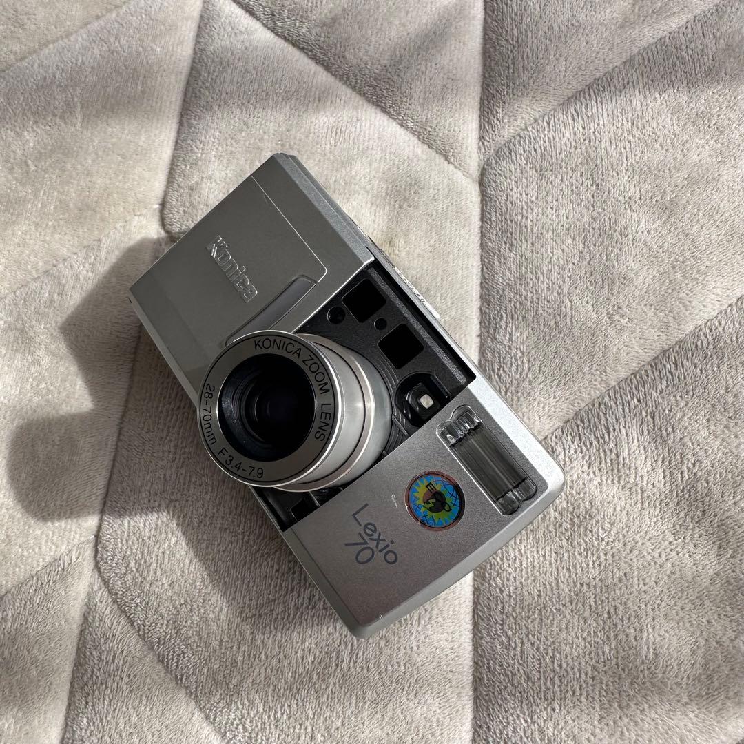 【撮影済み・美品】Konica Lexio 70 コンパクトフィルムカメラ