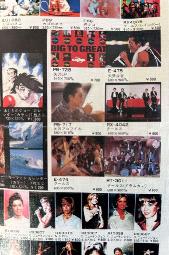 岩下レーシングカタログ（両面ポスター）１９８1年貴重な当時の絶版品　入手困難