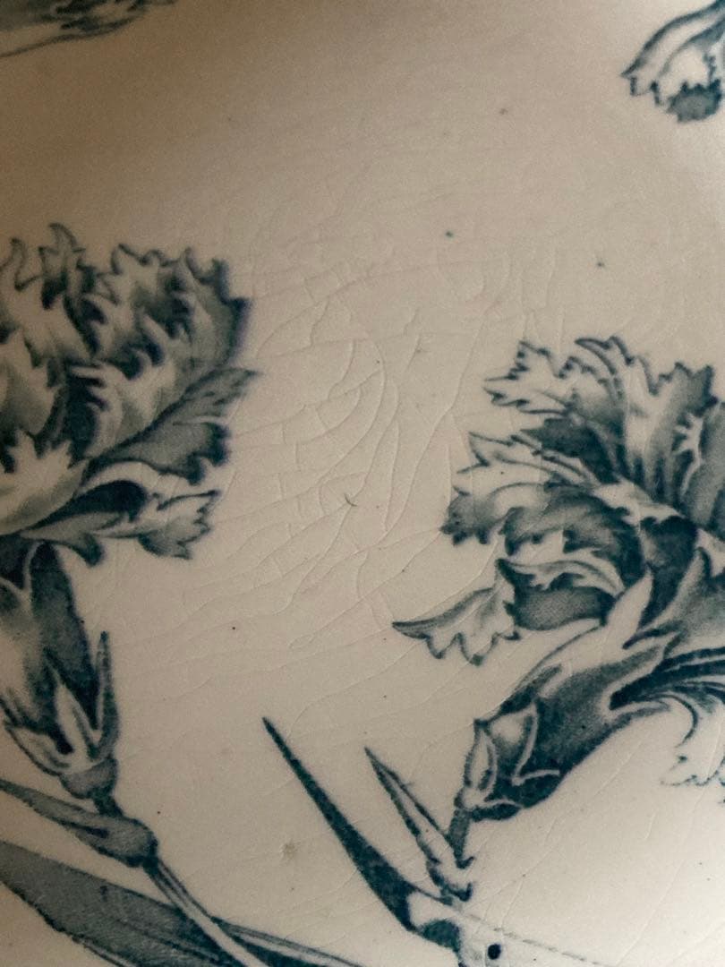 フランスアンティークK&GLuneville リュネヴィル スーププレート②