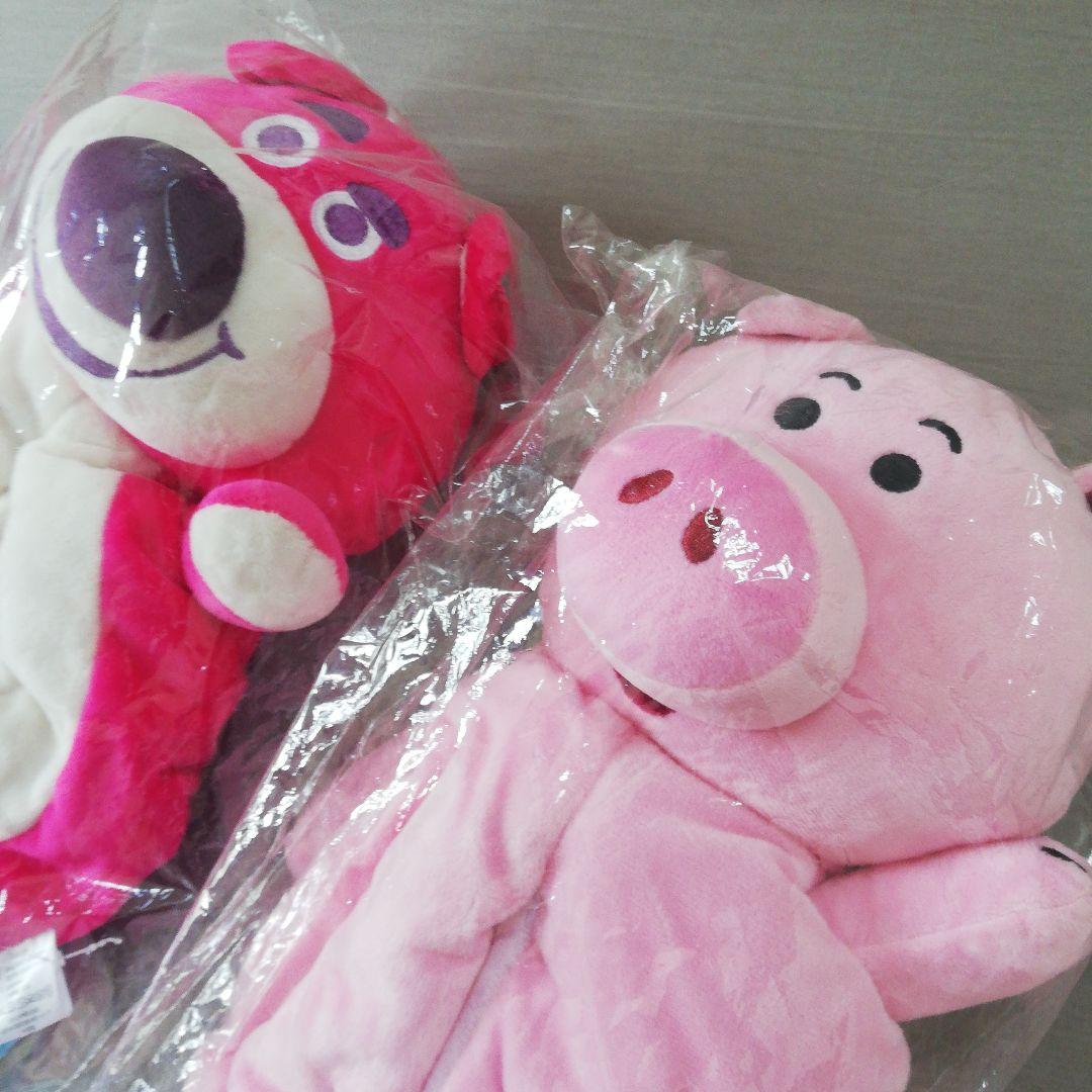 トイストーリー　ピクサー　ティッシュケース　ティッシュカバー　ぬいぐるみ　ロッソ