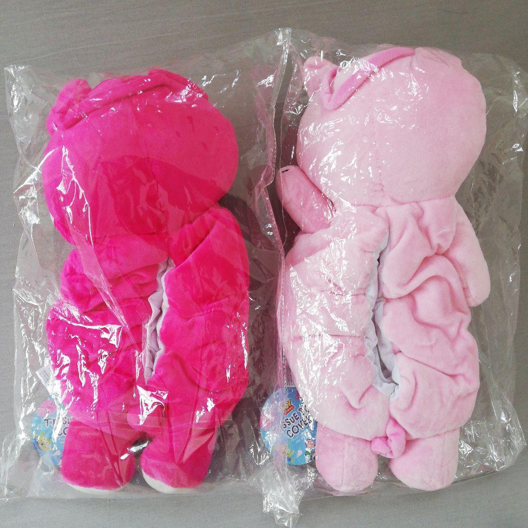 トイストーリー　ピクサー　ティッシュケース　ティッシュカバー　ぬいぐるみ　ロッソ