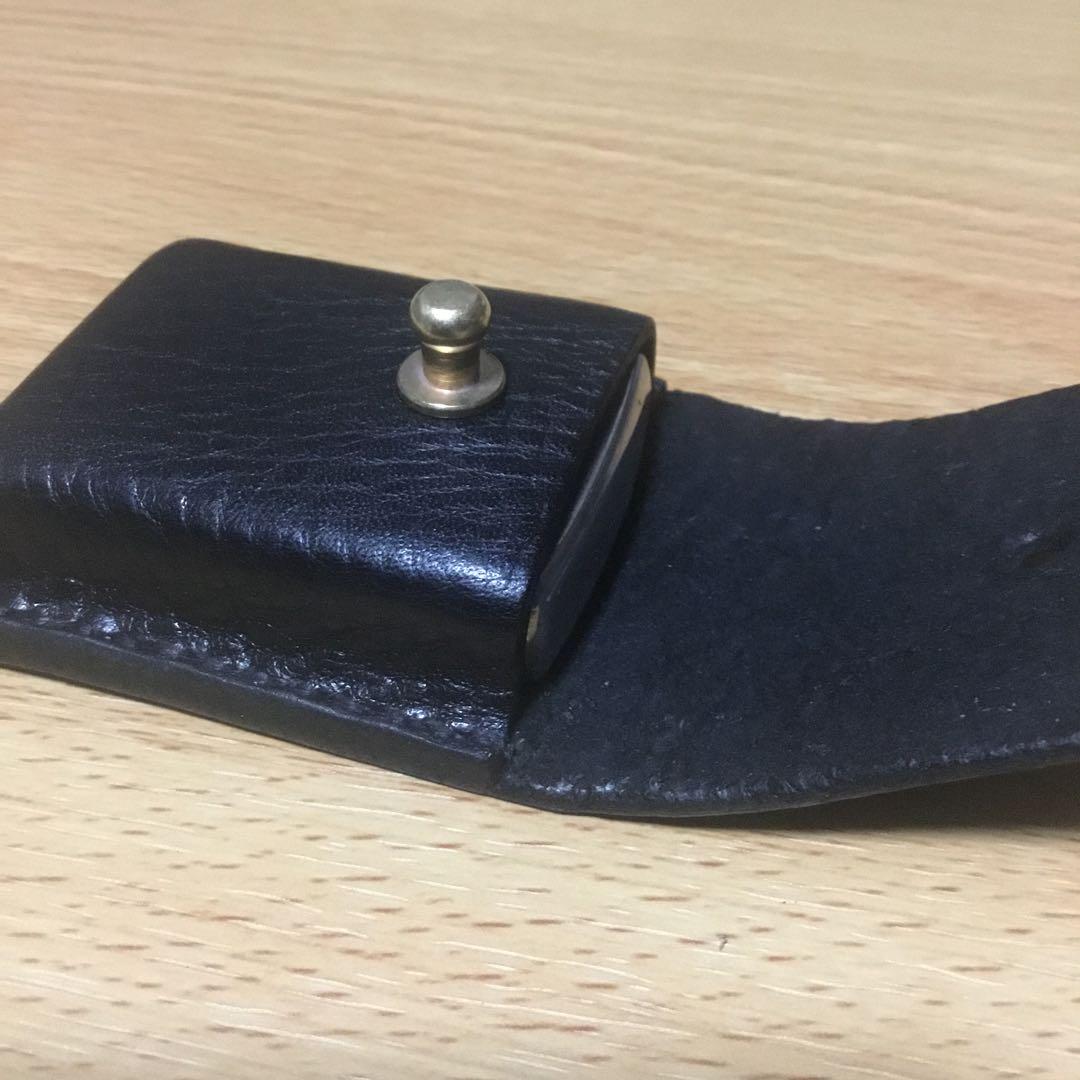 ジッポライター牛革ケース❗️