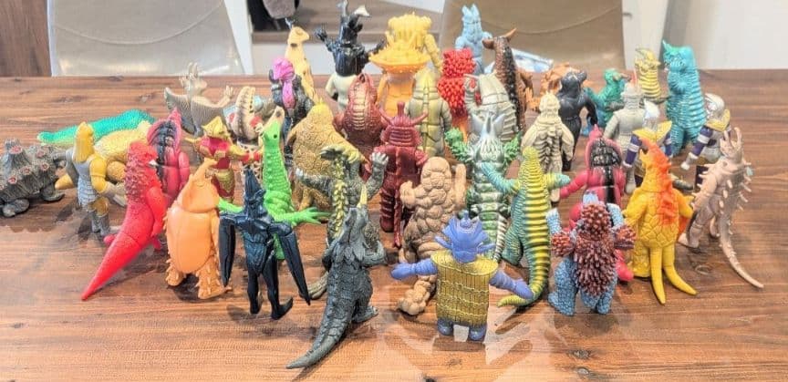 【希少】当時物 ウルトラ怪獣ソフビ まとめ売り 46体 1983年製 日本製