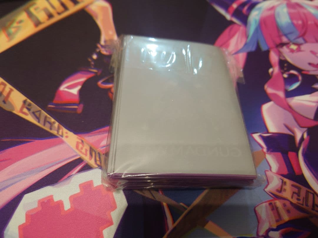 ガンダムwars　ダブルオーガンダム　スリーブ