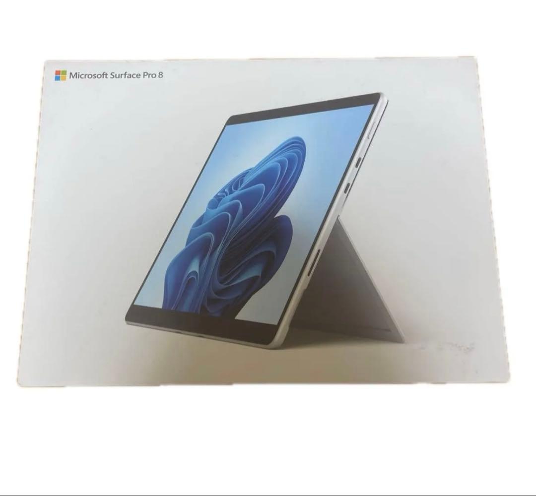 【ジャンク／キーボードなし】Surface pro8　箱あり付属品付き