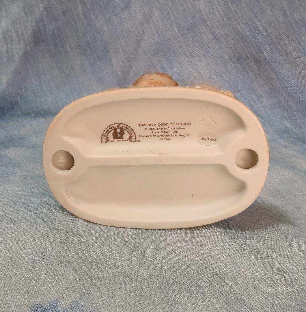 マーベル ルーシー アトウェル \" 笑い飛ばしちゃおう \" 陶器人形 レア品