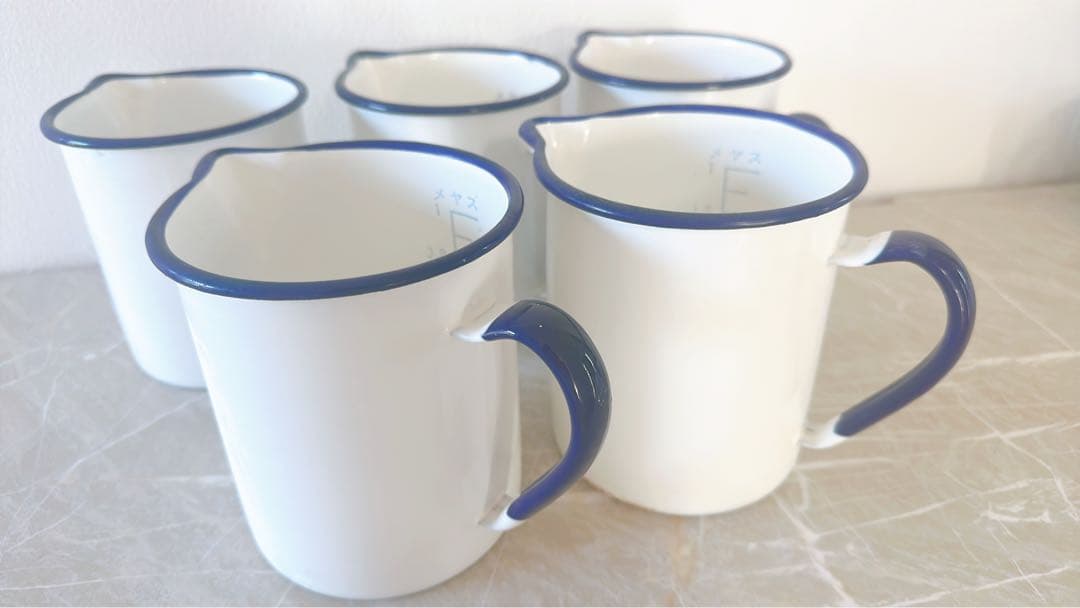 ホーロー鍋　5個セット　1L