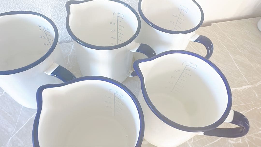 ホーロー鍋　5個セット　1L