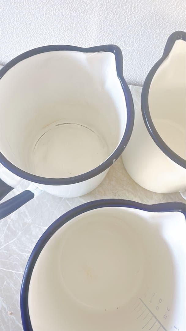 ホーロー鍋　5個セット　1L