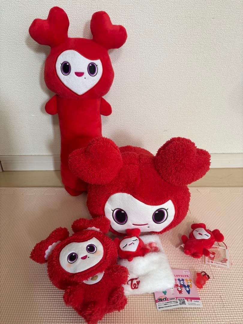 最終TWICE LOVELY ぬいぐるみセット