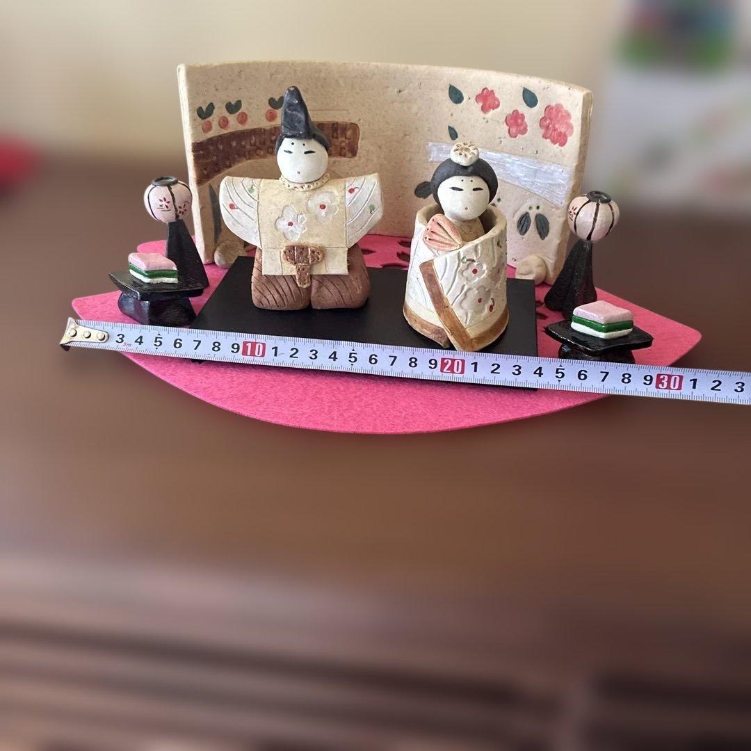 陶芸　雛人形セット