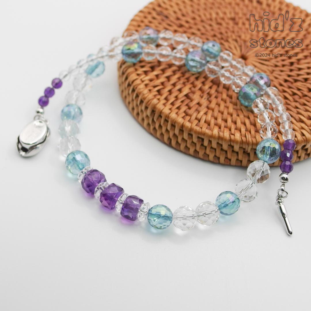 ◆一点もの天然石ネックレス:BeSC-003