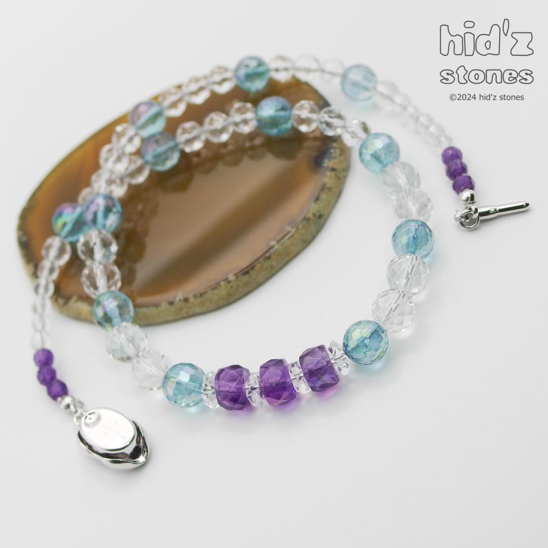 ◆一点もの天然石ネックレス:BeSC-003