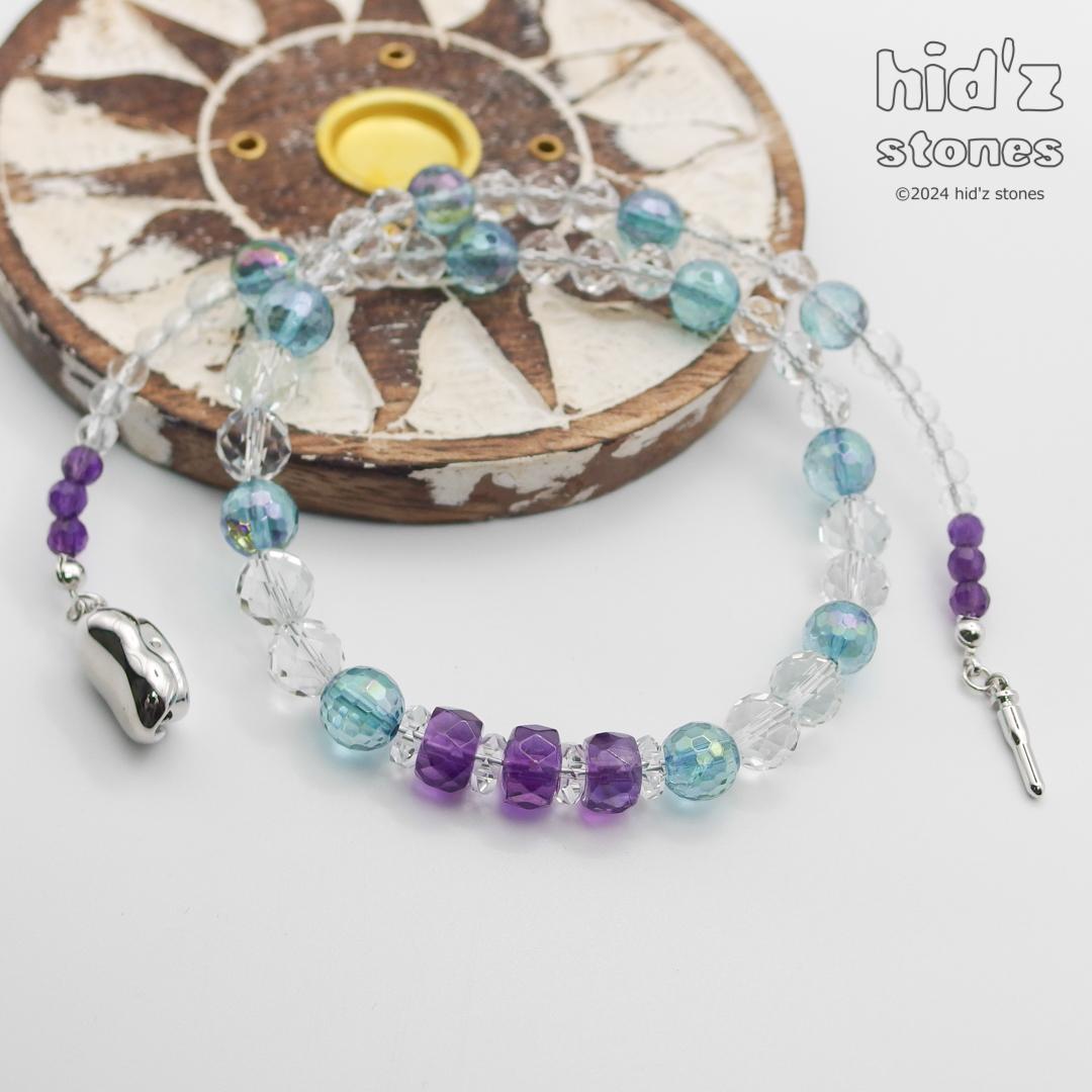 ◆一点もの天然石ネックレス:BeSC-003