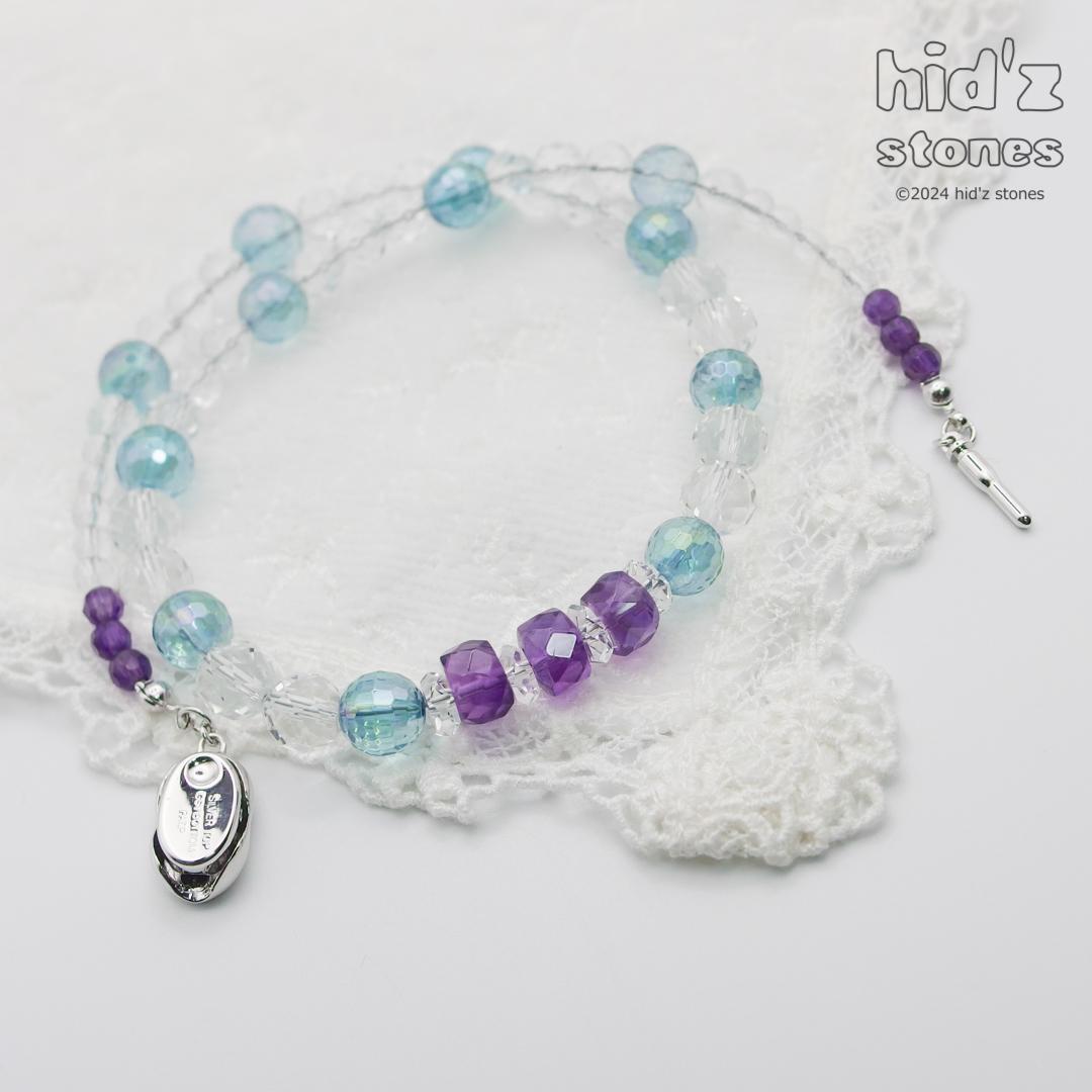 ◆一点もの天然石ネックレス:BeSC-003