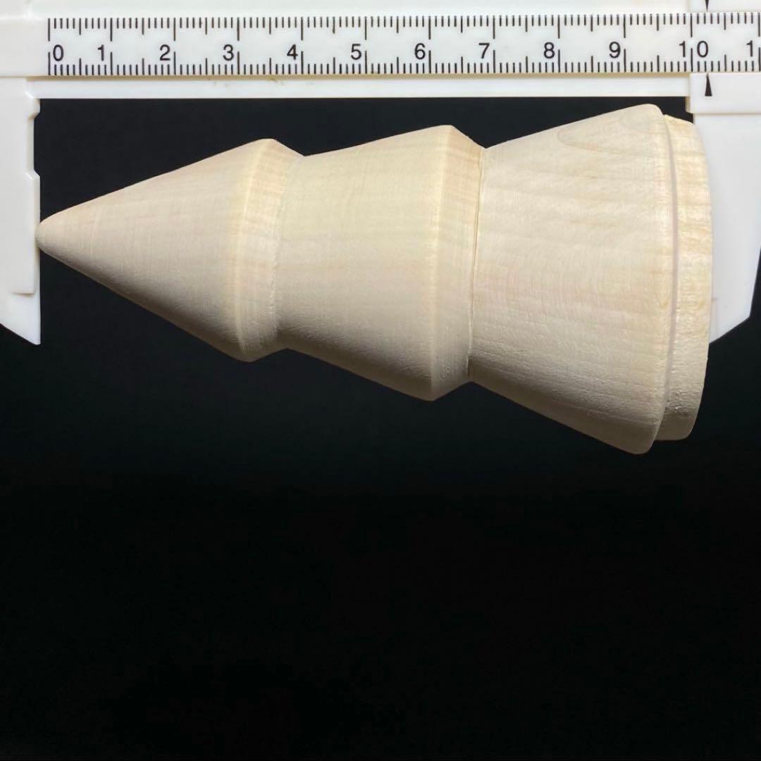 白木 マトリョーシカ 3個型 ツリー 10個セット