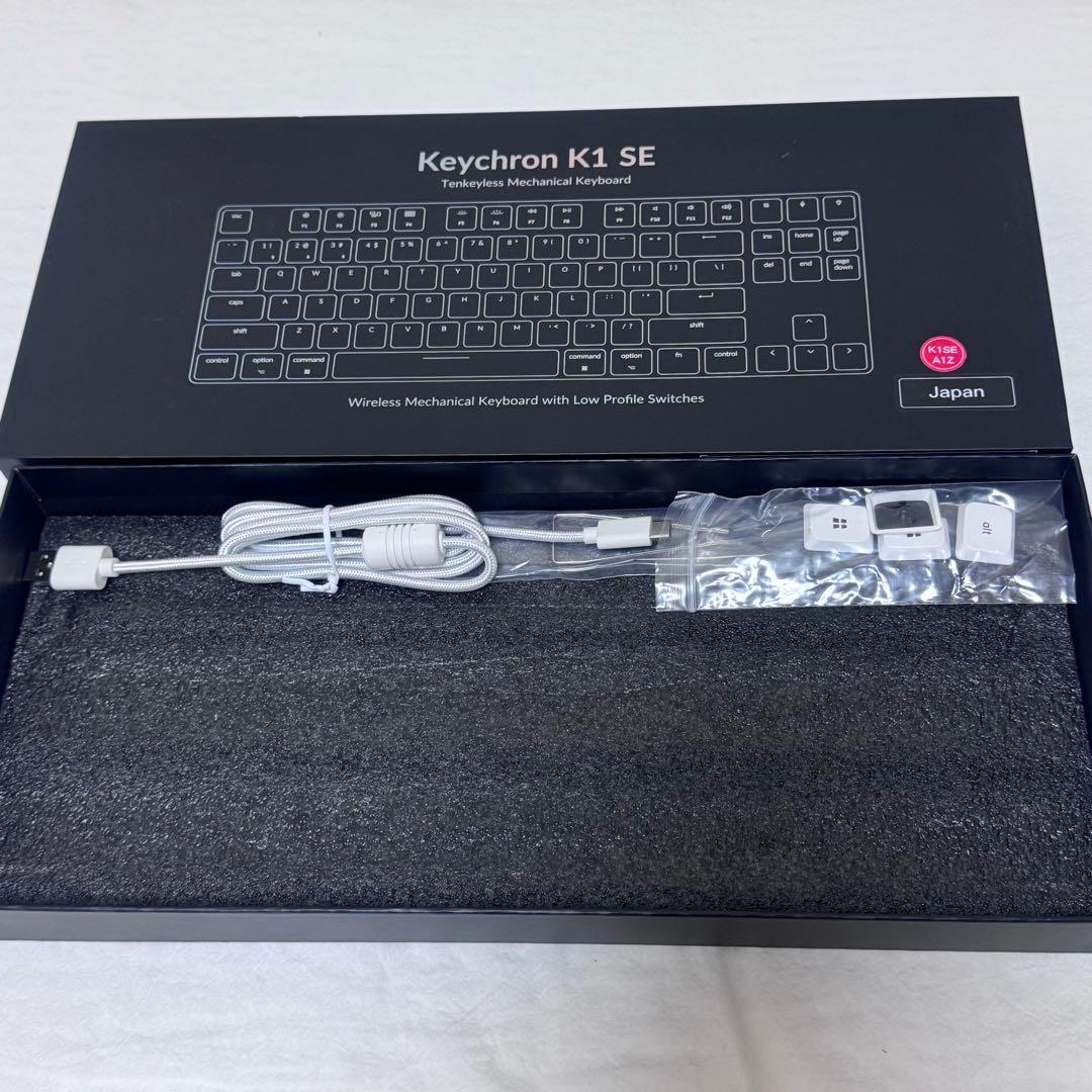Keychron K1 SE 赤軸 ホワイト(US配列)