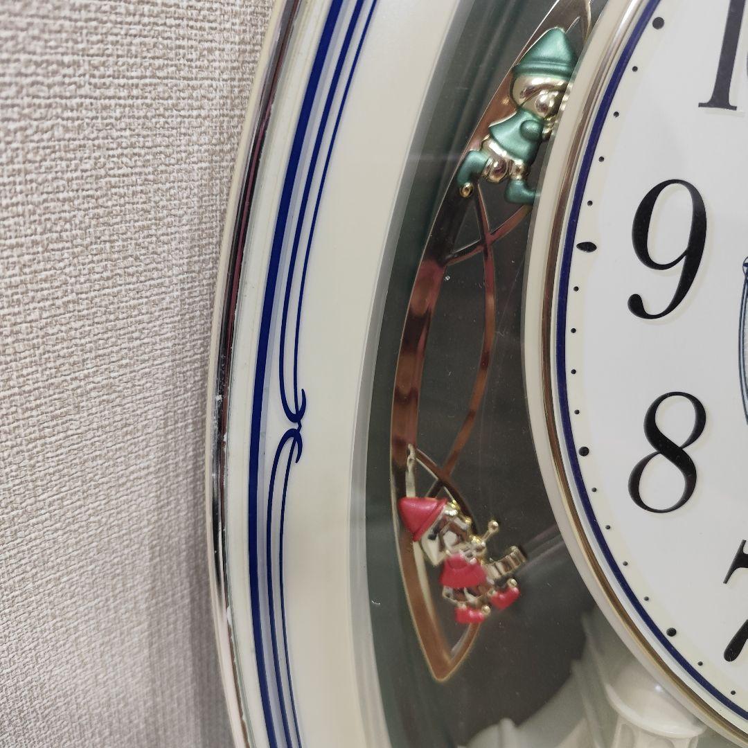 CITIZEN 掛時計 パルミューズクイーンダム 4MN485BZ 電波時計