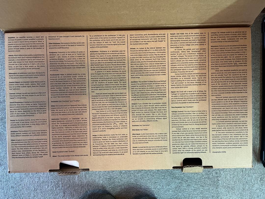 MOOG Subsequent37 アナログシンセサイザー