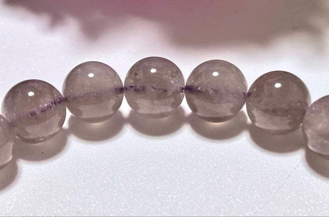 究極品質　秘蔵放出　光を纏いし神の聖石　幻のヒマラヤグレージュアメジストのブレス