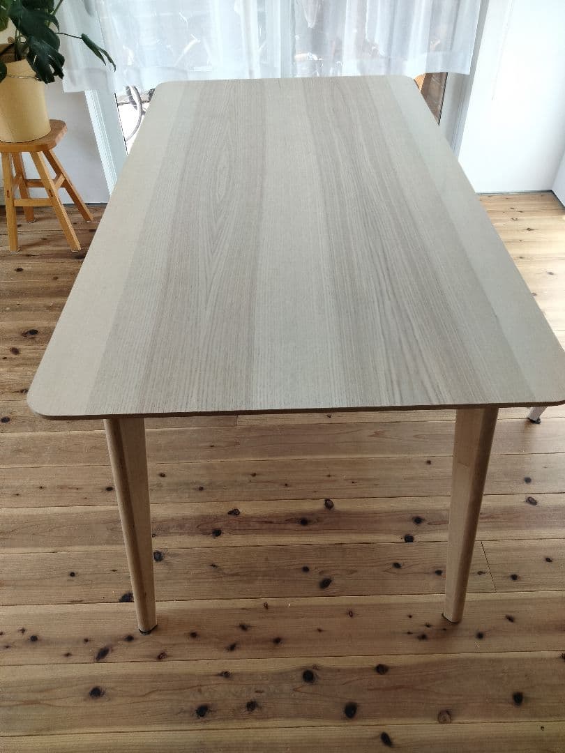 たのメル便　イケア　リーサボー　テーブル　140×78×70