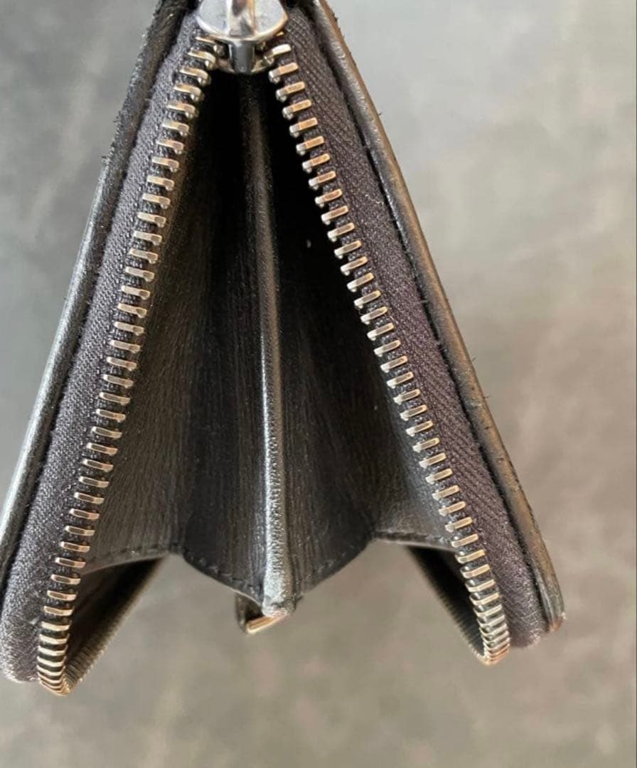 ボッテガヴェネタ　長財布　希少スティングレイ　エイ革/ガルーシャブラック