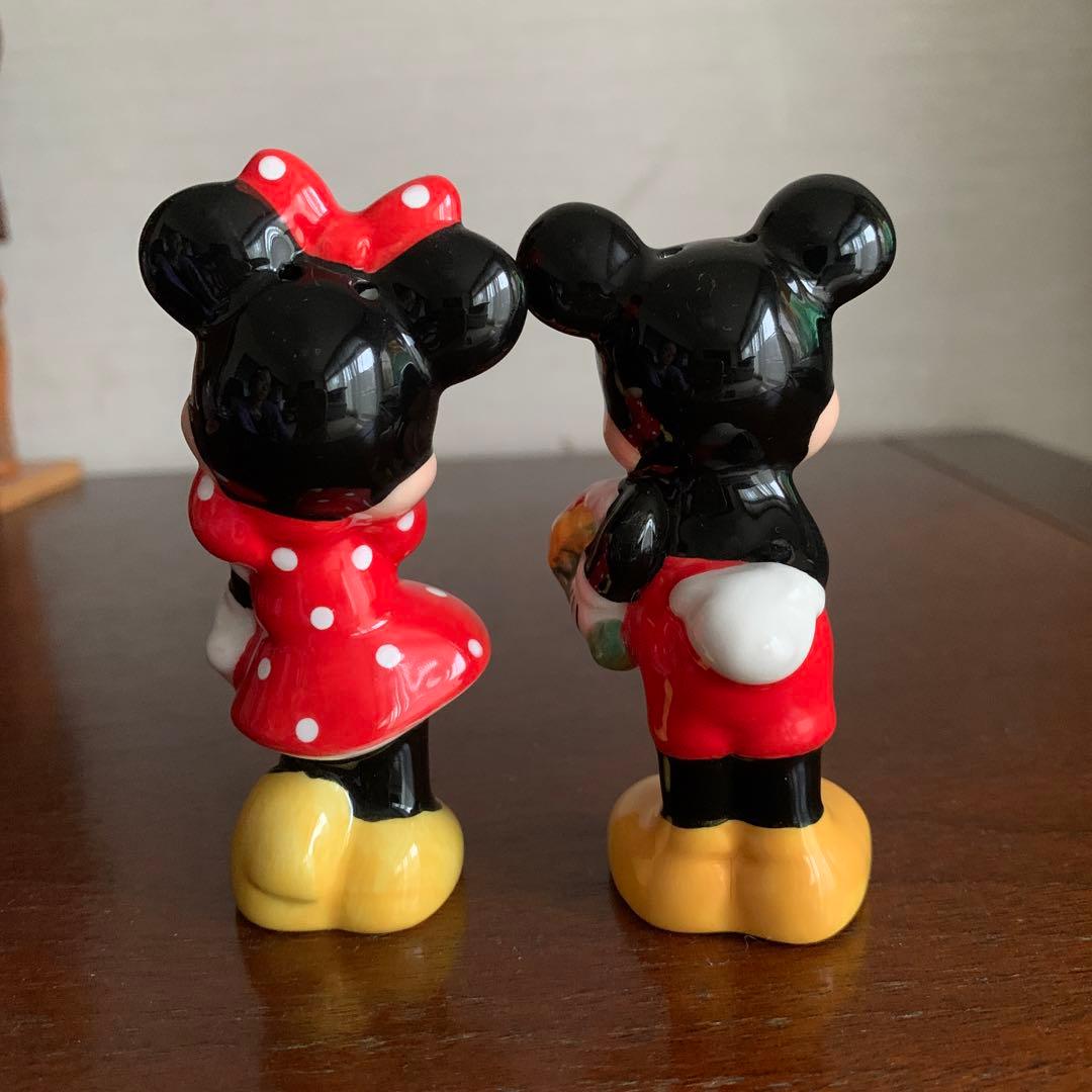 ディズニー　ミッキー　ミニー　ソルト&ペッパー