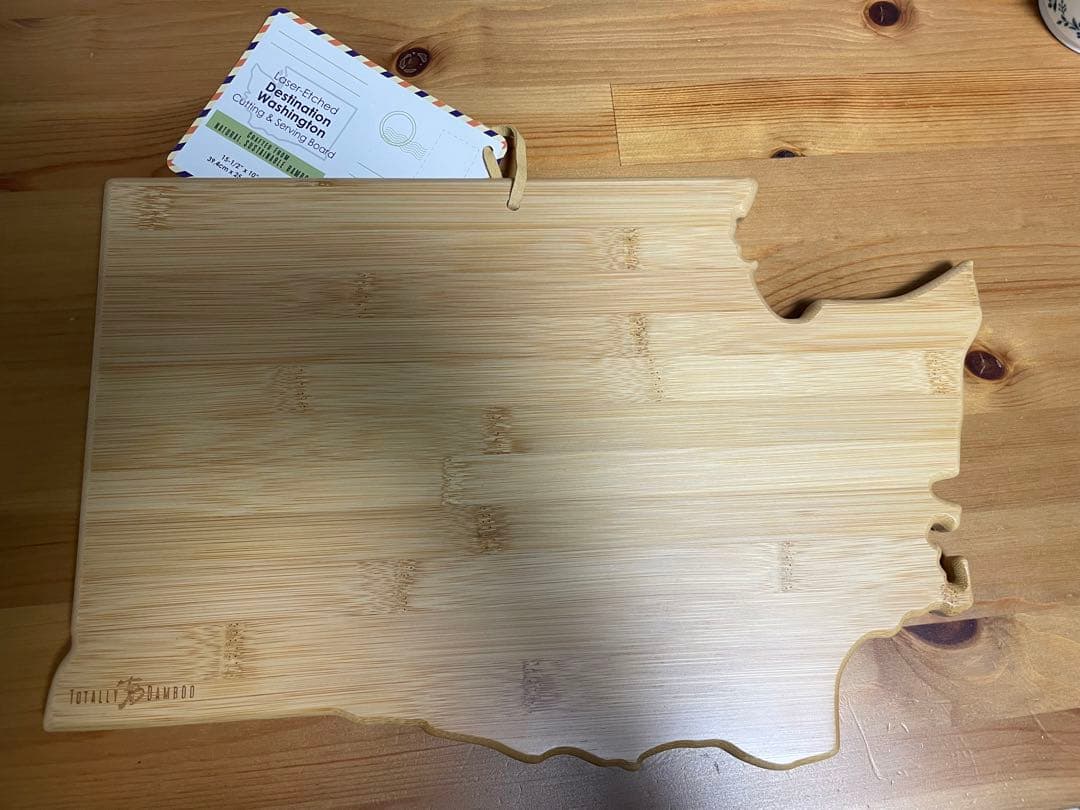 米国ワシントン州 地図 カッティングボード