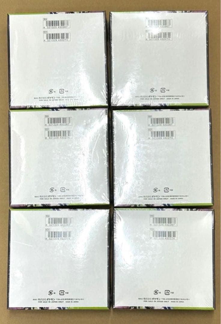 新品未開封シュリンク付き6BOX ムニキスゼロ ポケモンカードゲームMEGA