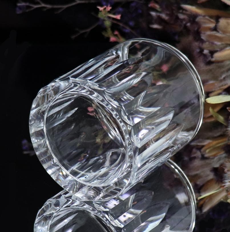 オールド・バカラ 珍品 カッシーノ 大型 蓋物 美品 カット装飾 ボンボニエール