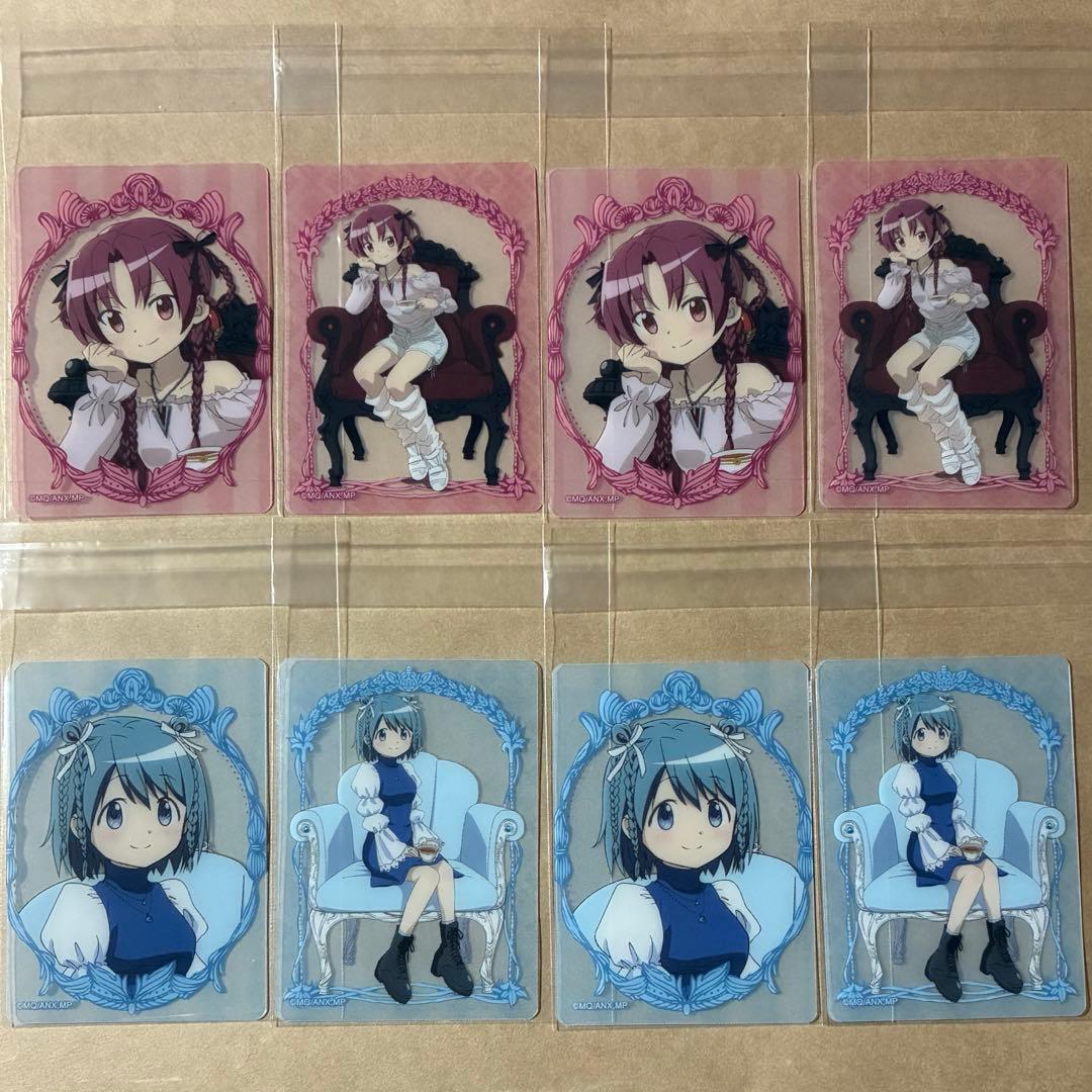 魔法少女まどか☆マギカ まどマギ 缶バッジ クリアカード 美樹さやか 佐倉杏子