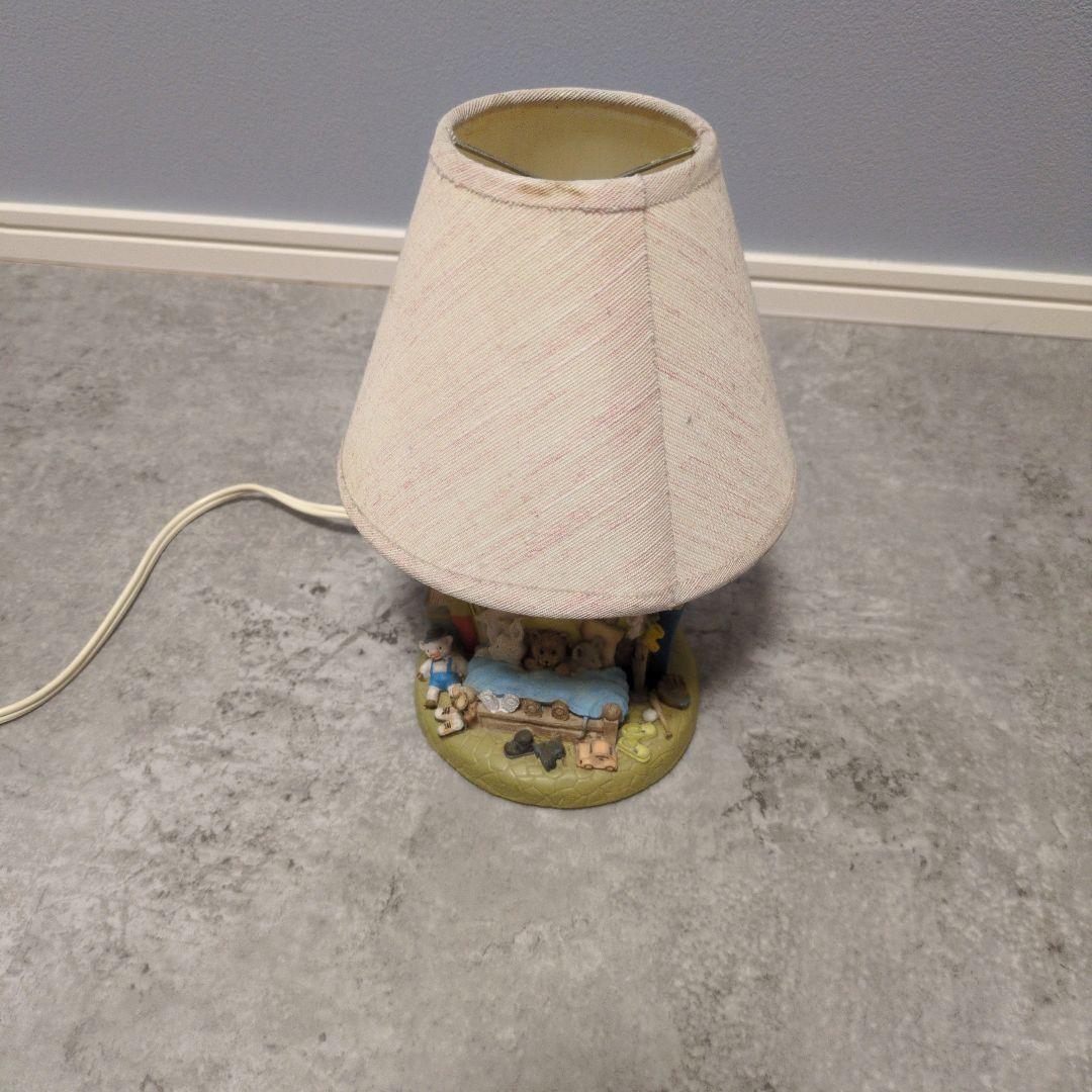 【激レア】アンティーク テディベア 卓上ランプ レトロ