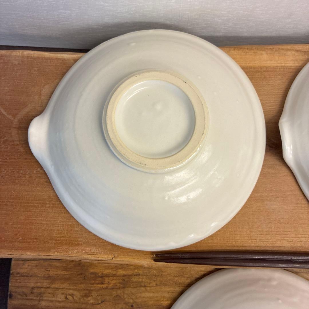 新品　陶器　陶芸作家　不揃い片口鉢3個　463