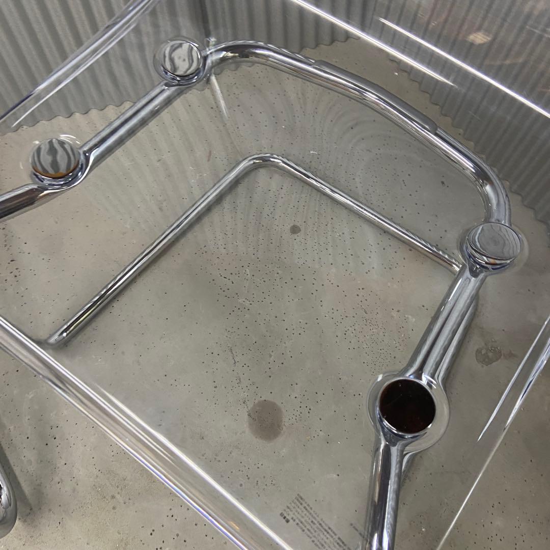 IKEA イケア⭐️TOBIAS トービアス 透明チェア　2脚【5350】