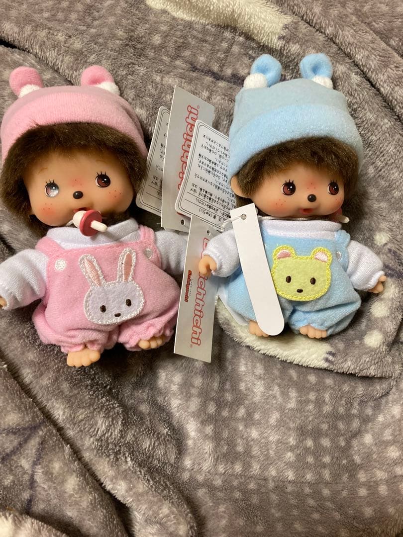 モンチッチ　リバイバル男の子　女の子　2個セット　新品　送料込み