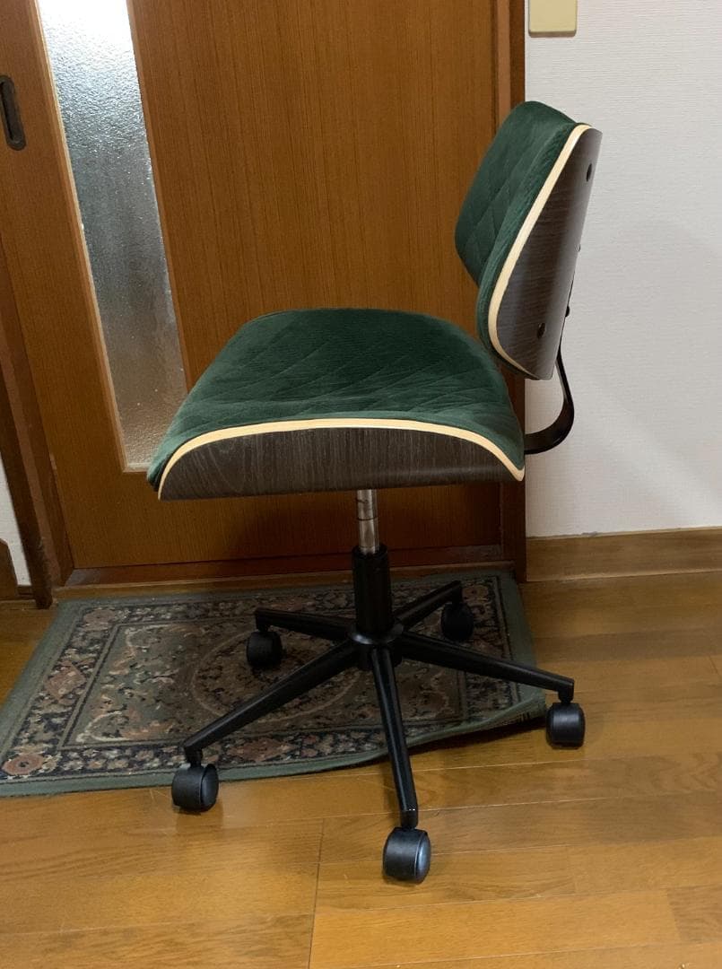 タマリビング デニーロ デスクチェア オフィスチェア 360度回転 キャスター付