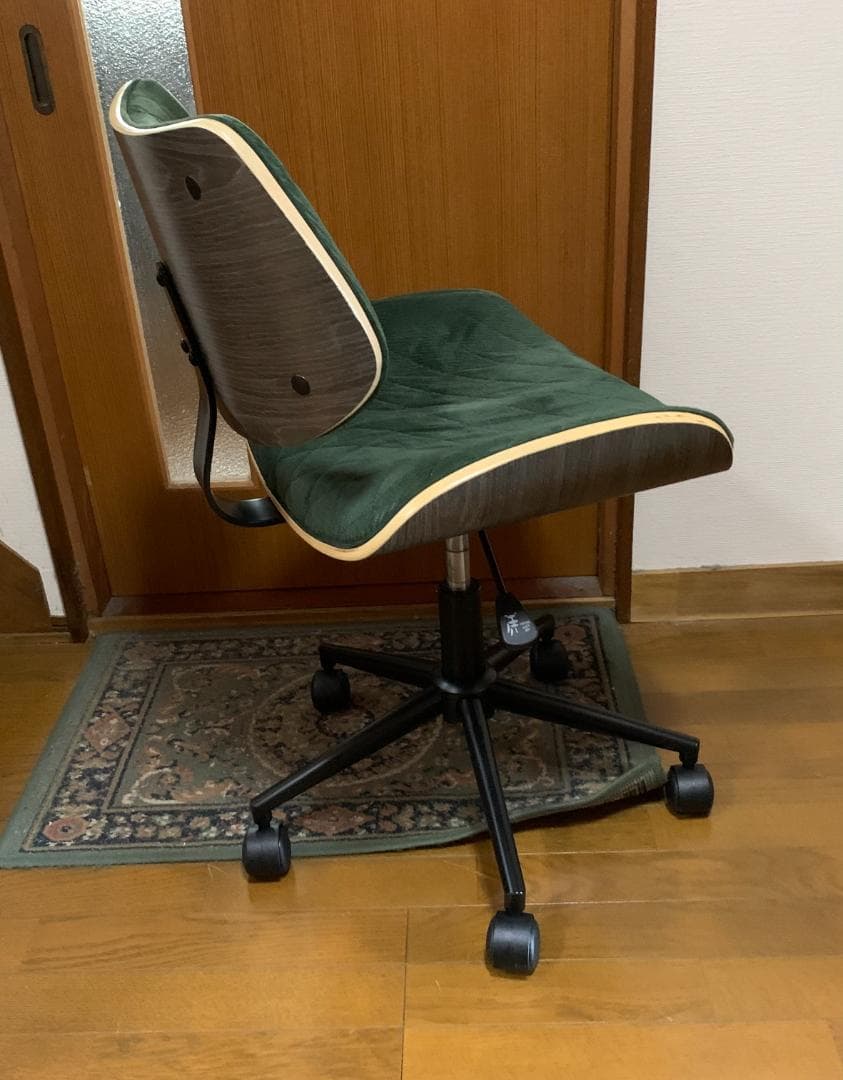 タマリビング デニーロ デスクチェア オフィスチェア 360度回転 キャスター付