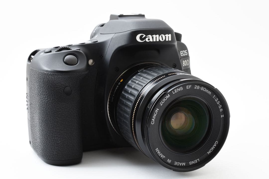 保証付/属品完備/デジタル一眼レフカメラ/Canon EOS 80Dレンズセット