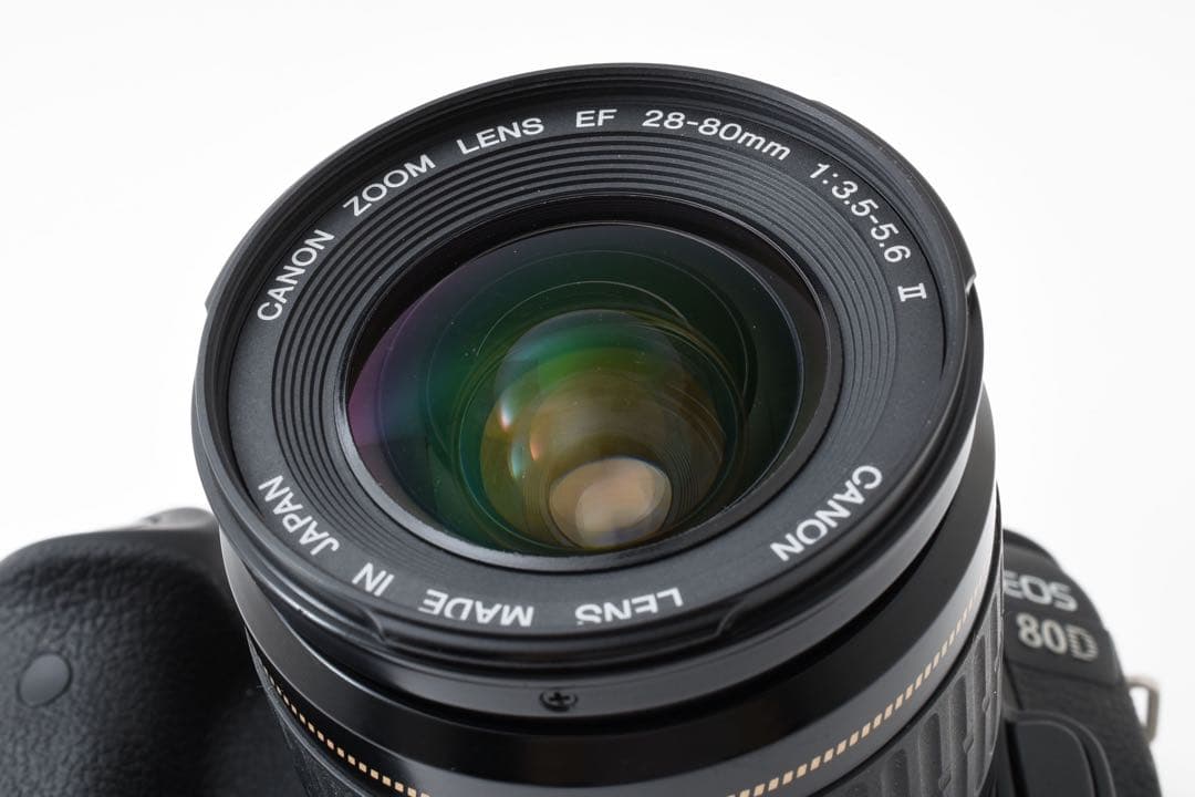 保証付/属品完備/デジタル一眼レフカメラ/Canon EOS 80Dレンズセット