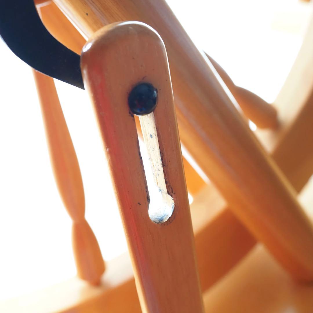 東京手織機 紡ぎ車2 ｜さくら材 オイル仕上げ｜高級紡毛機