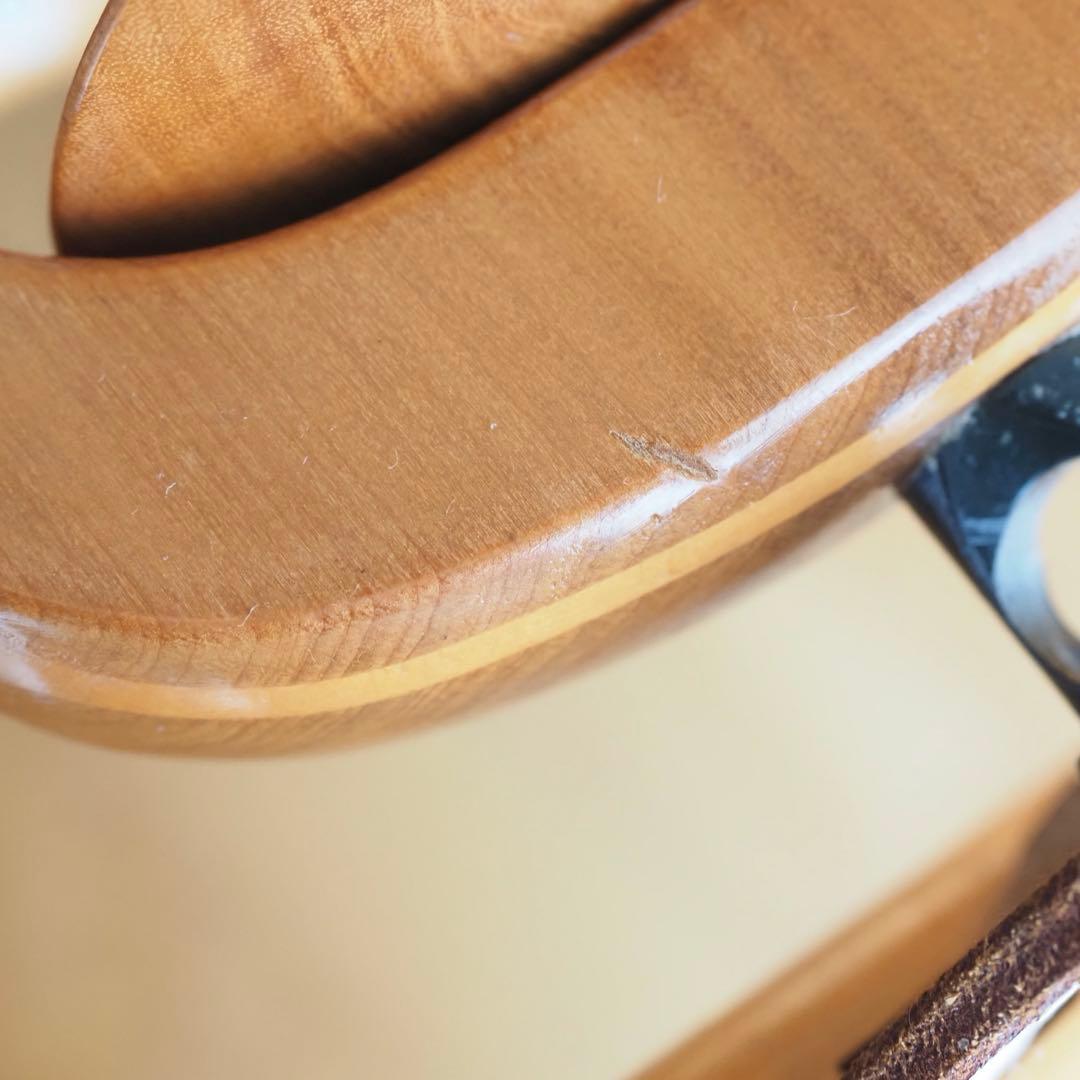 東京手織機 紡ぎ車2 ｜さくら材 オイル仕上げ｜高級紡毛機