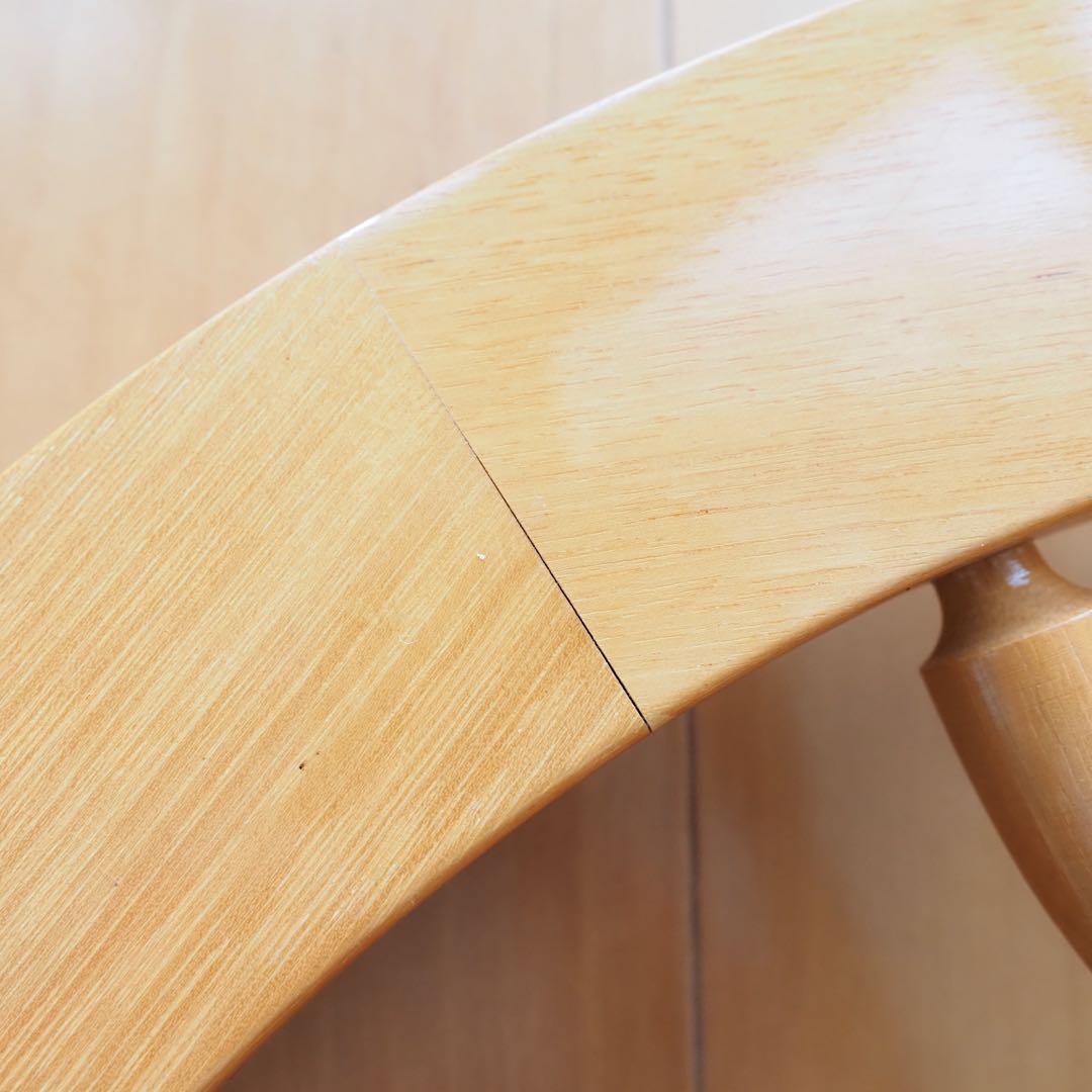 東京手織機 紡ぎ車2 ｜さくら材 オイル仕上げ｜高級紡毛機