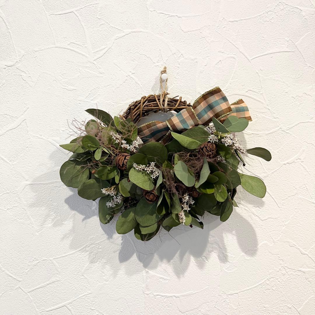 ポポラスベリーとスモークツリーの木の実ハーフリース*ラッピング無料