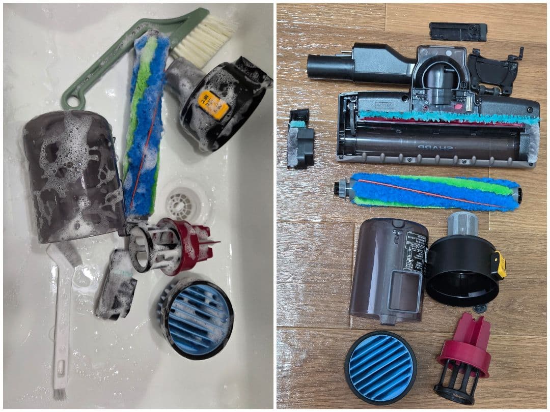 SHARP コードレスサイクロン掃除機 EC-HR7-T RACTIVE Air