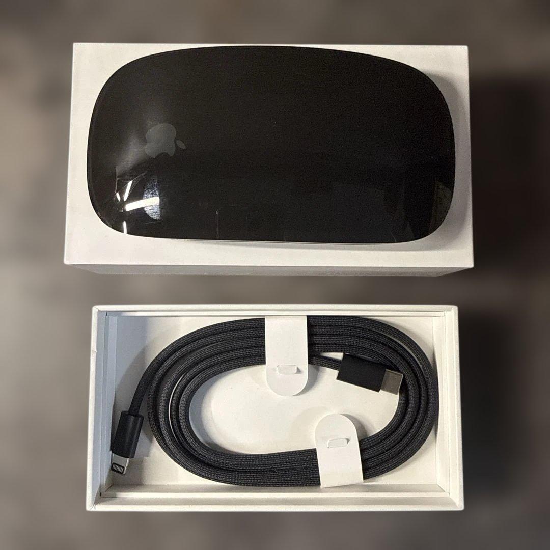 【美品】Apple Magic Mouse3 ブラック（MMMQ3J/A）完備品
